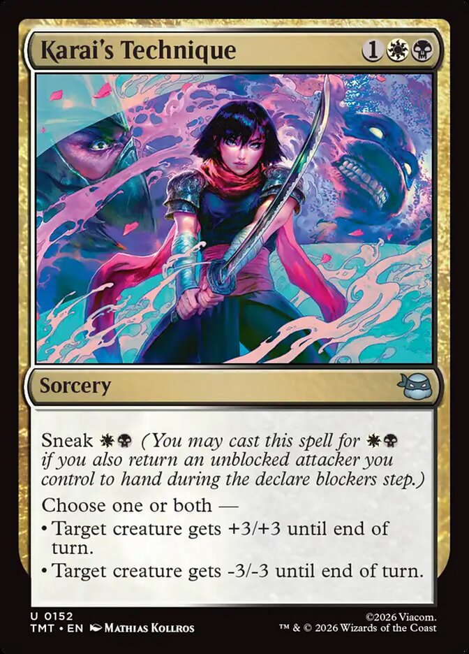 Karai's Technique card image