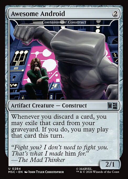 Containment Construct Magic: The Gathering card