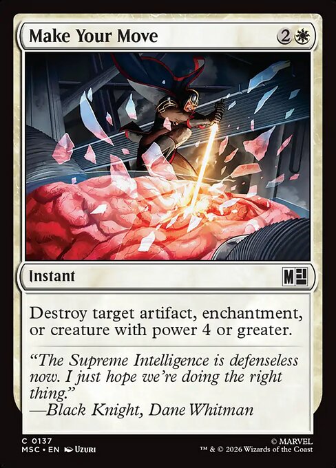 Make Your Move Magic: The Gathering card