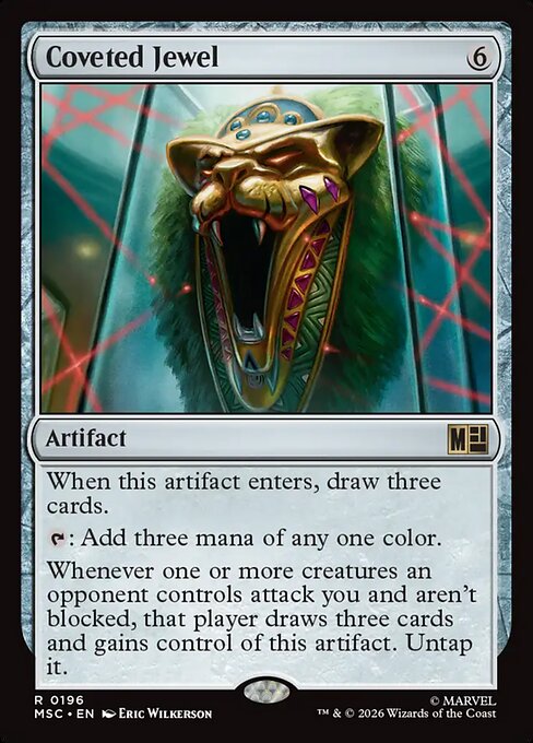 Coveted Jewel Magic: The Gathering card