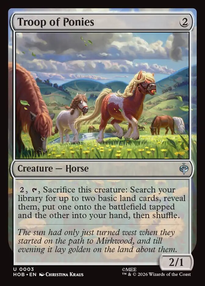 Troop of Ponies card image