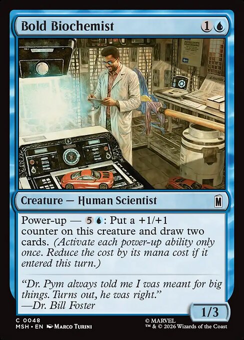 Bold Biochemist Magic: The Gathering card