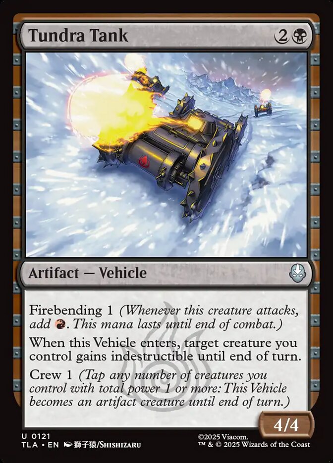 Tundra Tank Magic: The Gathering card