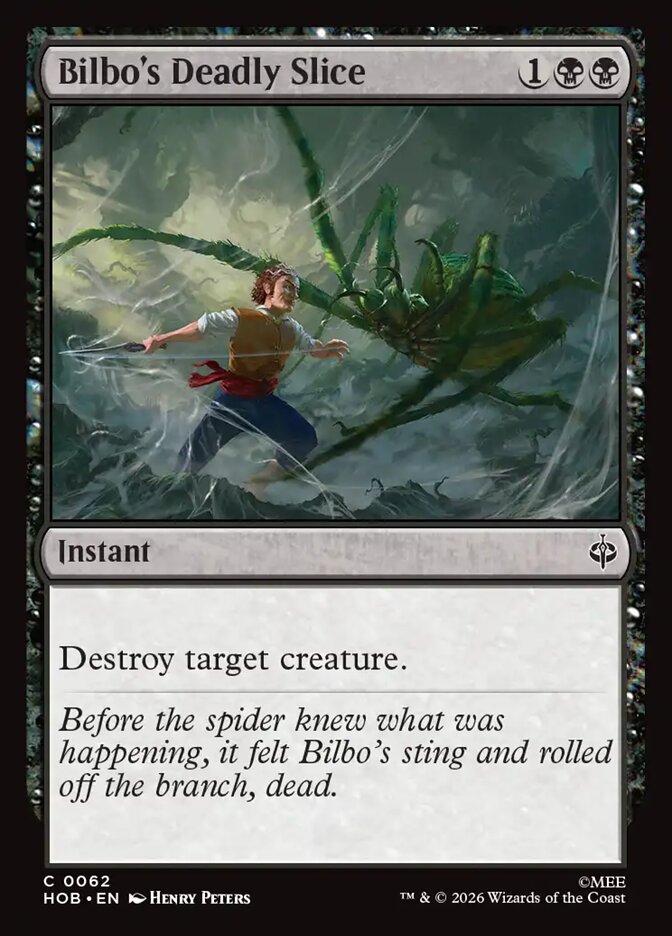 Bilbo's Deadly Slice card image