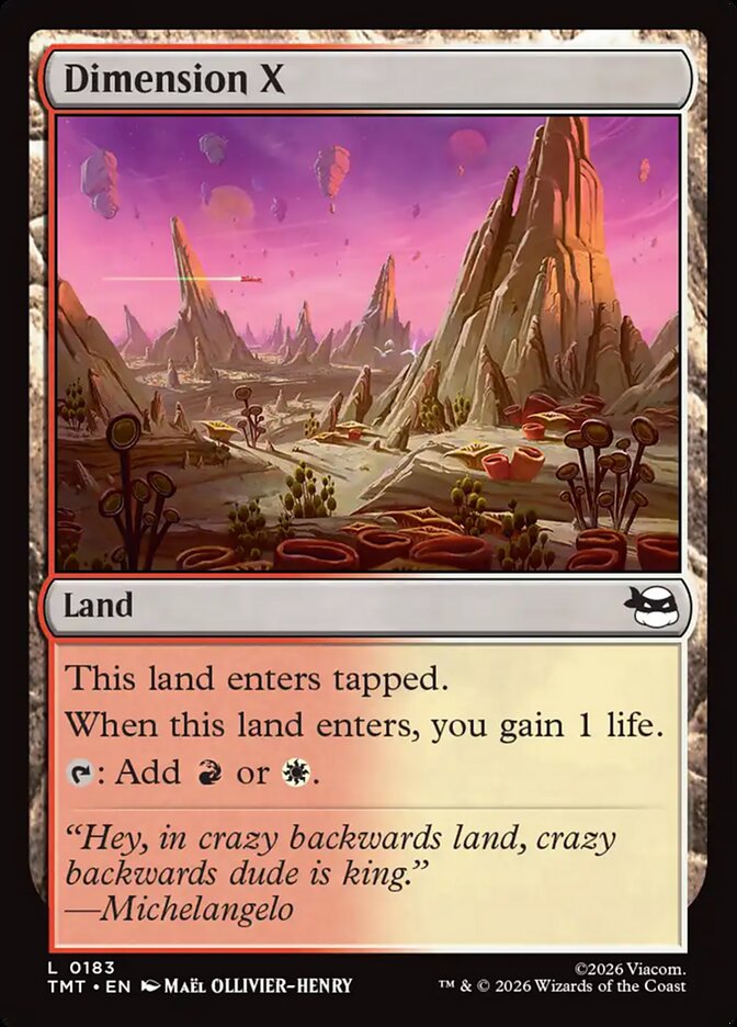 Dimension X card image