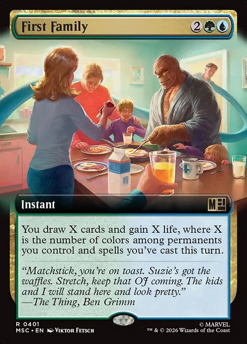 First Family Magic: The Gathering card