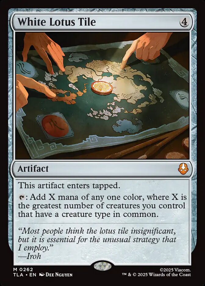White Lotus Tile Magic: The Gathering card