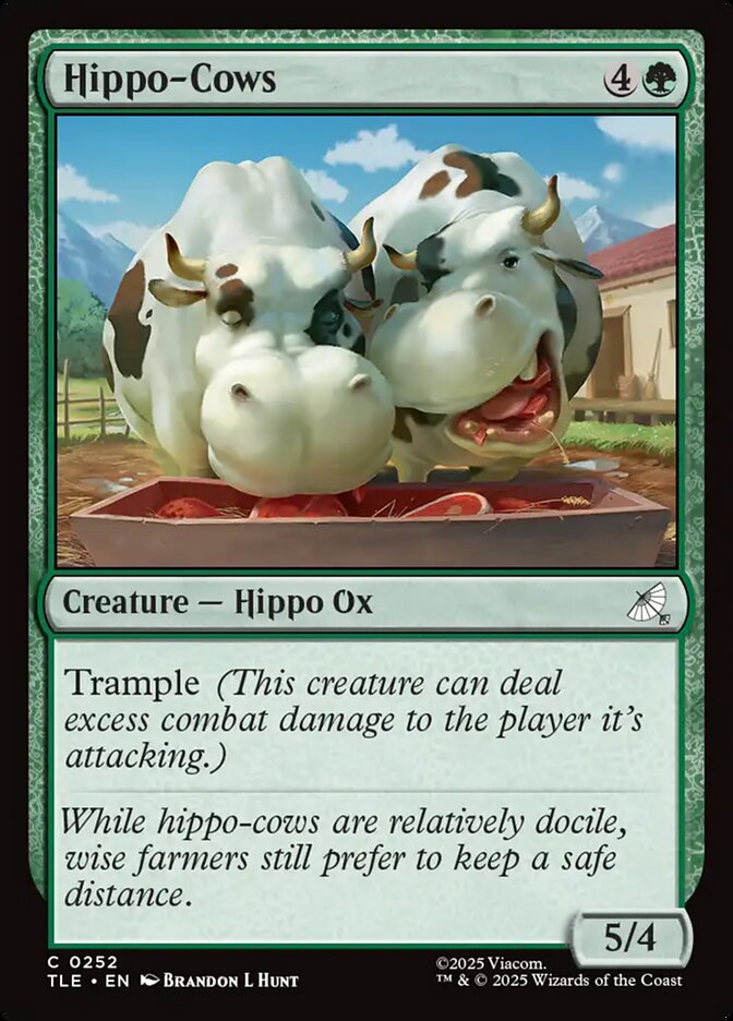 Hippo-Cows card image