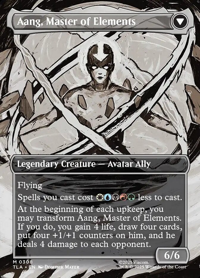 Aang, Master of Elements