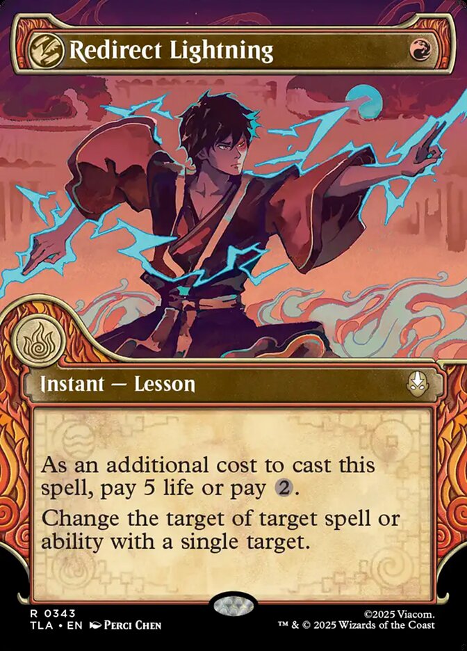 Redirect Lightning Magic: The Gathering card
