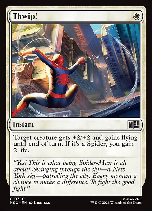 Thwip! Magic: The Gathering card