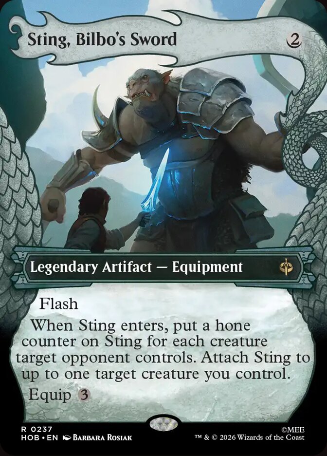 Sting, Bilbo's Sword card image