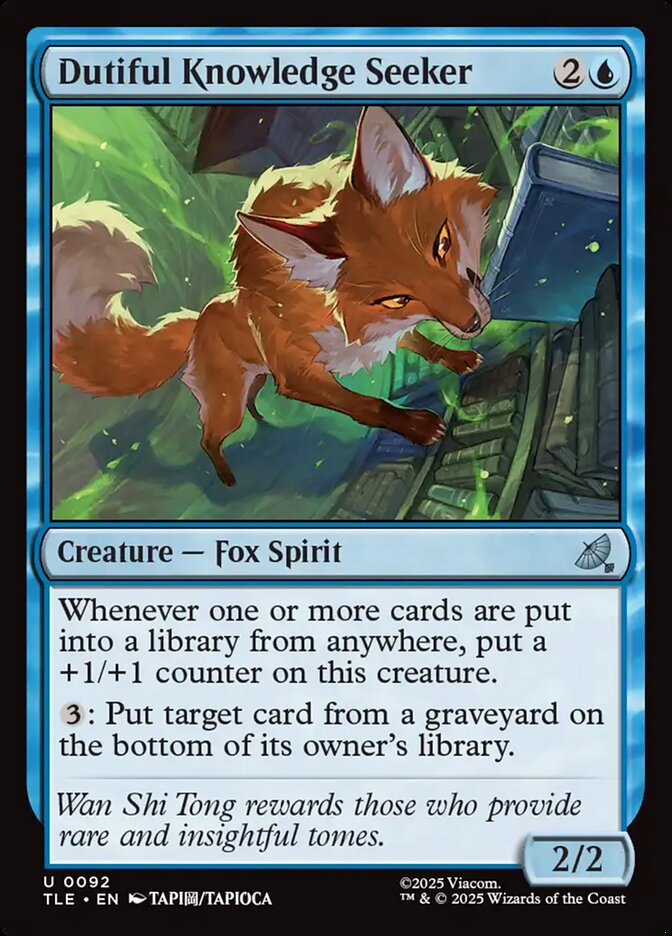 Dutiful Knowledge Seeker card image