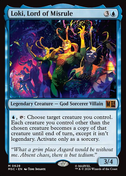 Loki, Lord of Misrule Magic: The Gathering card