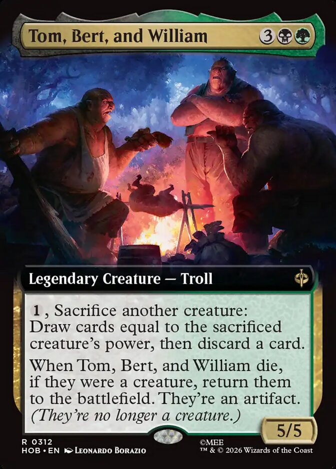 Tom, Bert, and William card image