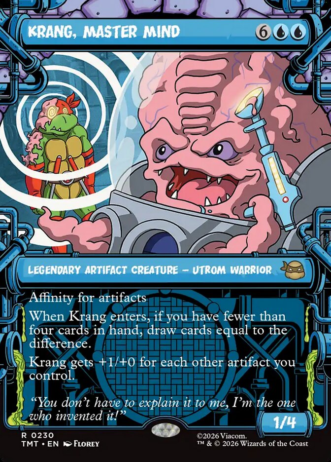 Krang, Master Mind card image