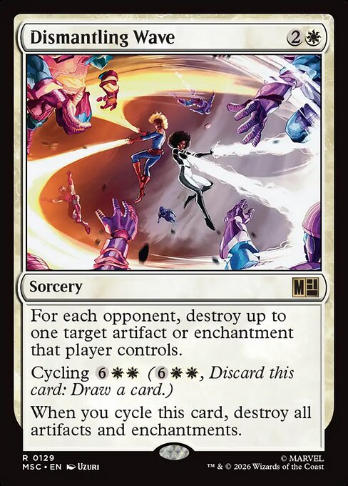Dismantling Wave Magic: The Gathering card