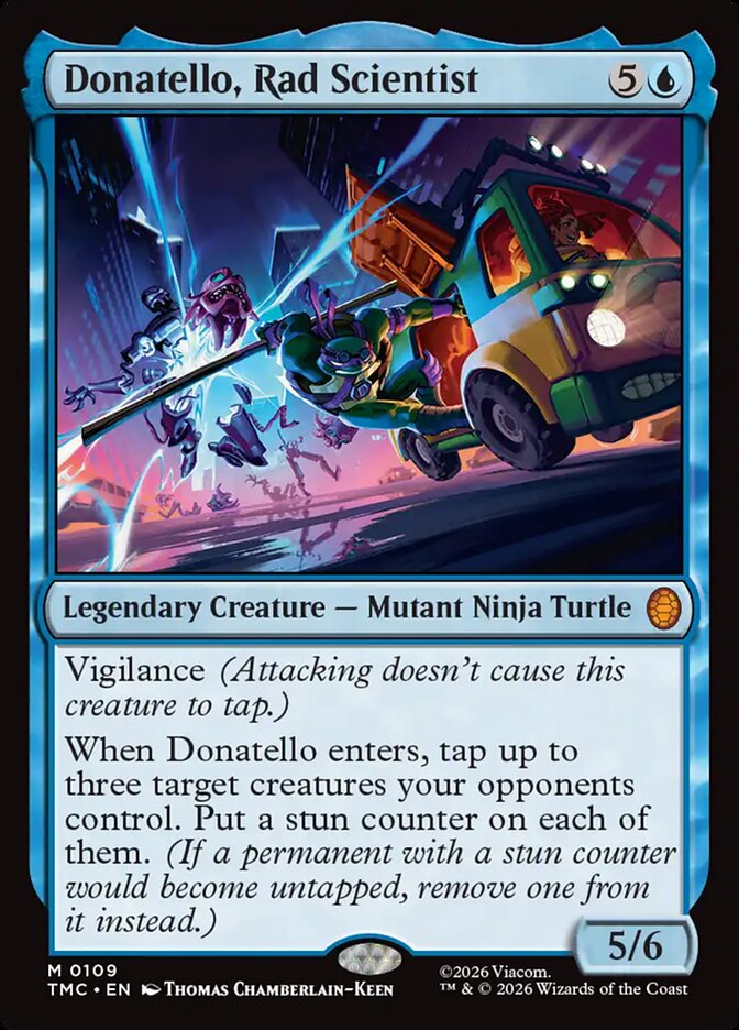 Donatello, Rad Scientist card image