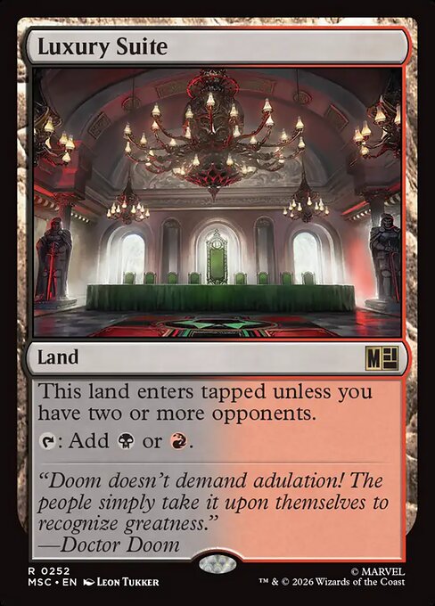 Luxury Suite Magic: The Gathering card