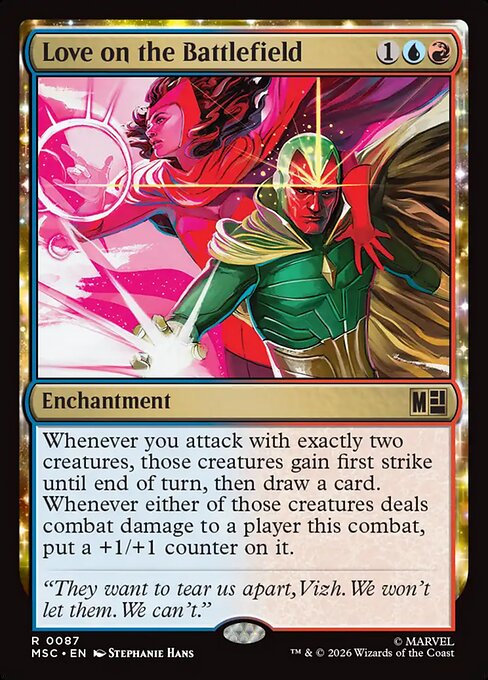 Love on the Battlefield Magic: The Gathering card