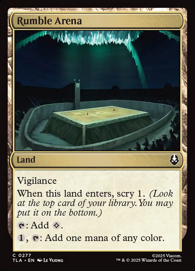Rumble Arena Magic: The Gathering card