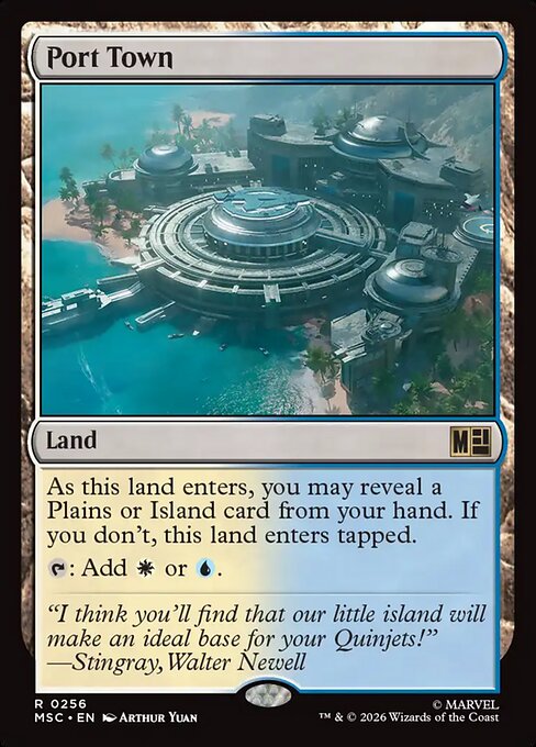 Port Town Magic: The Gathering card