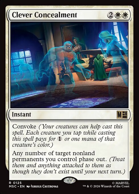 Clever Concealment Magic: The Gathering card