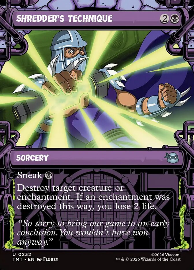 Shredder's Technique card image