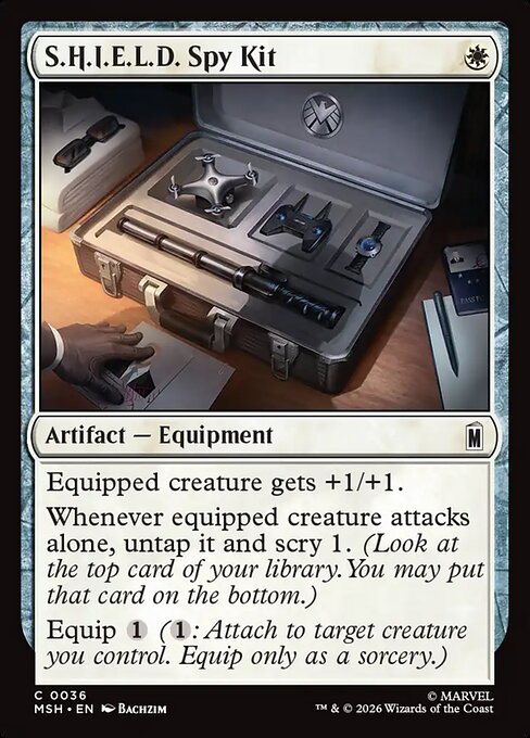 S.H.I.E.L.D. Spy Kit Magic: The Gathering card