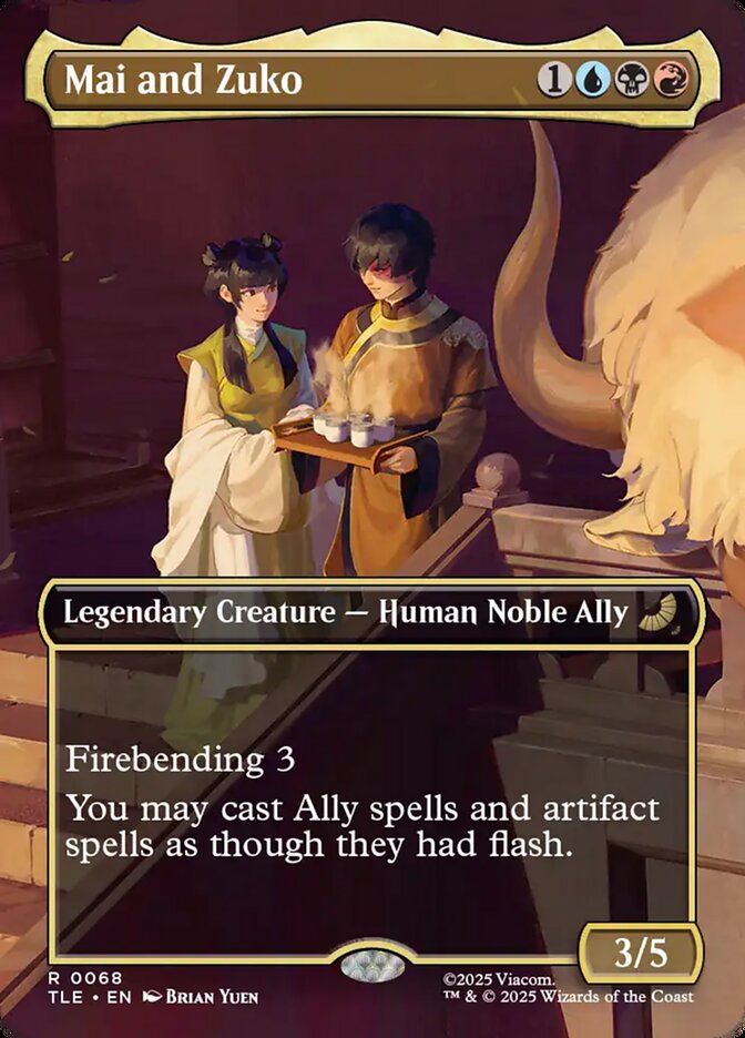Mai and Zuko card image