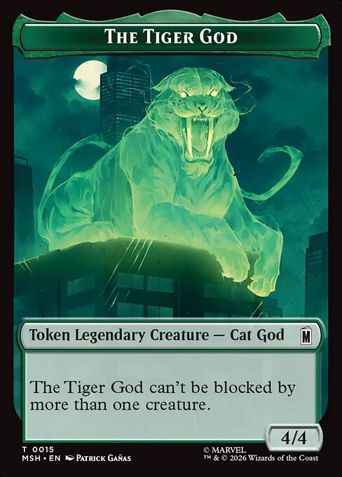 The Tiger God token image