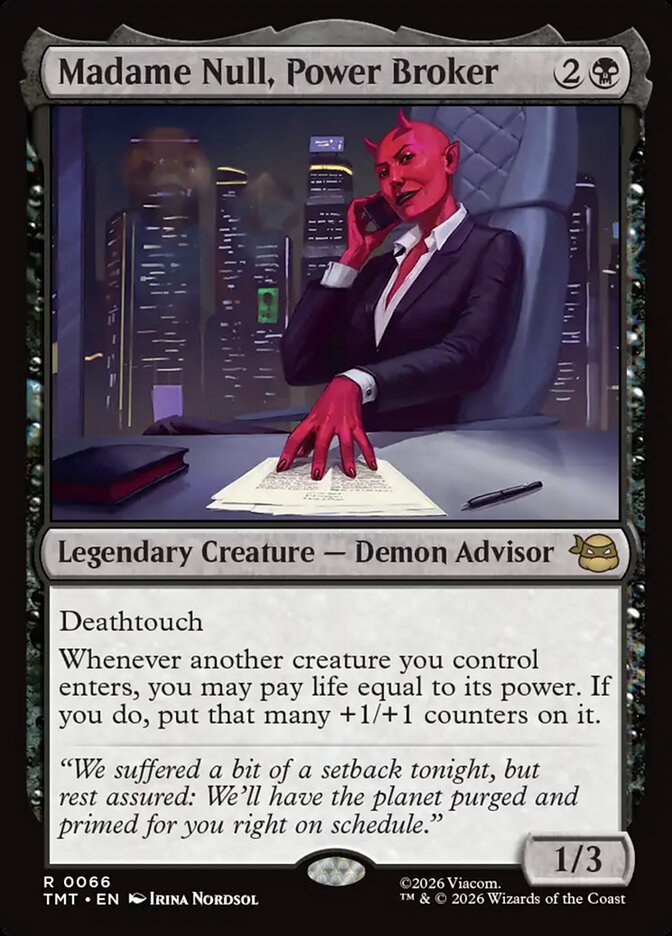 Madame Null, Power Broker card image
