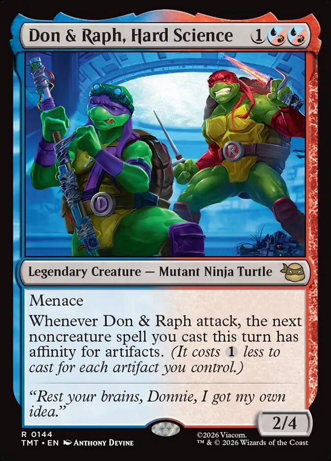 Don & Raph, Hard Science card image