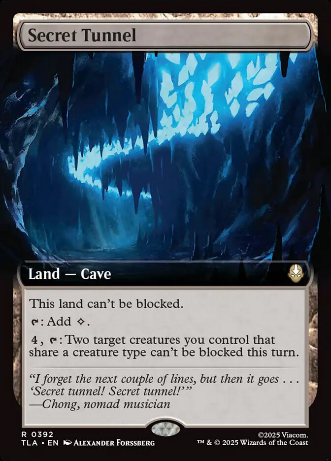 Secret Tunnel Magic: The Gathering card