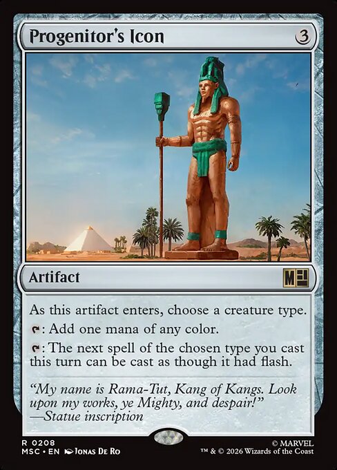 Progenitor's Icon Magic: The Gathering card