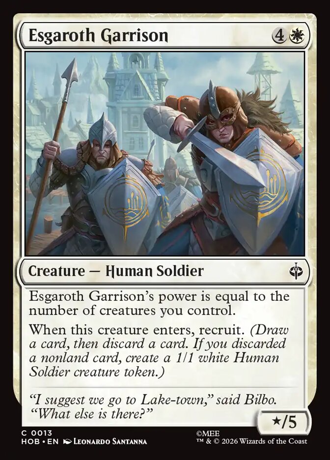 Esgaroth Garrison card image