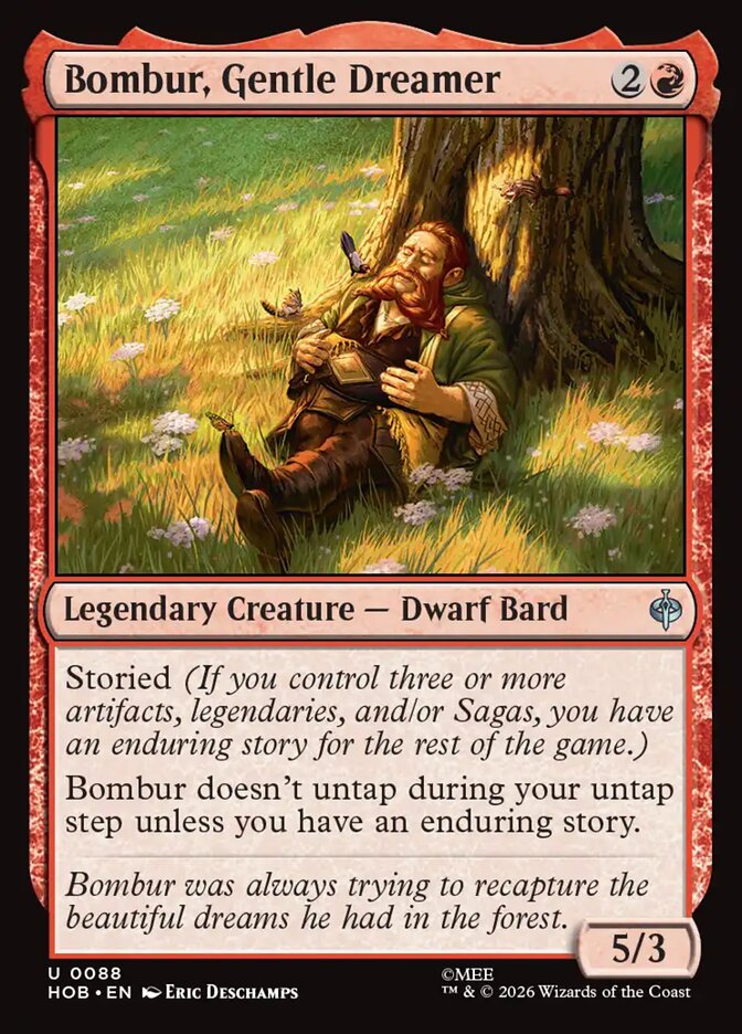 Bombur, Gentle Dreamer card image