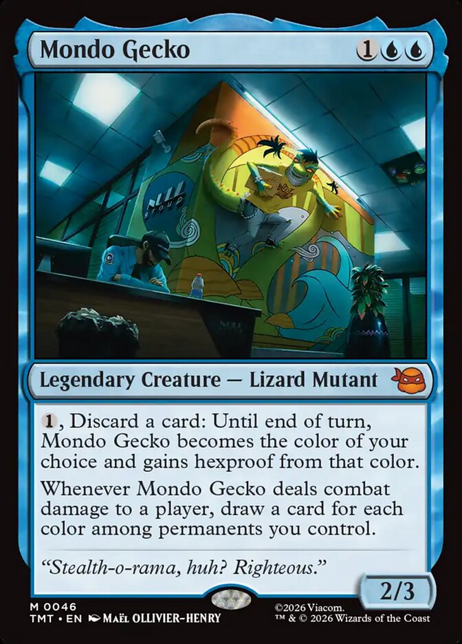 Mondo Gecko card image