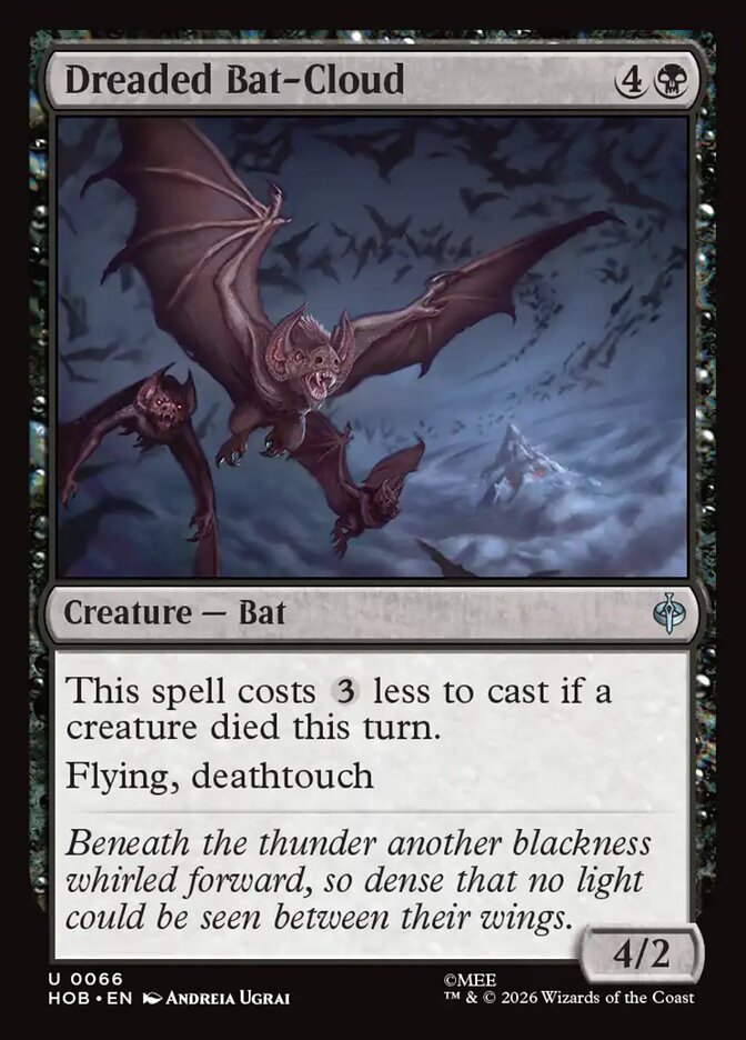 Dreaded Bat-Cloud card image