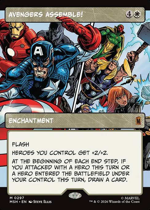 Avengers Assemble! Magic: The Gathering card