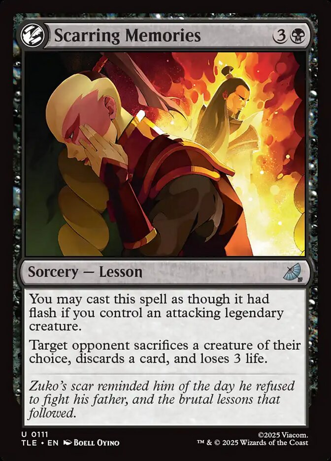 Scarring Memories card image