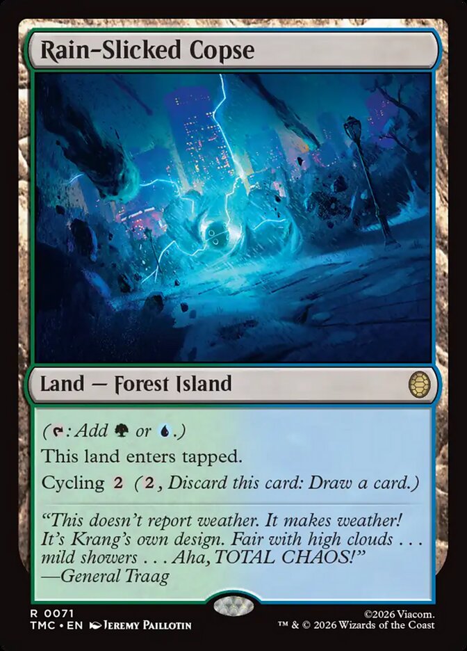 Rain-Slicked Copse card image