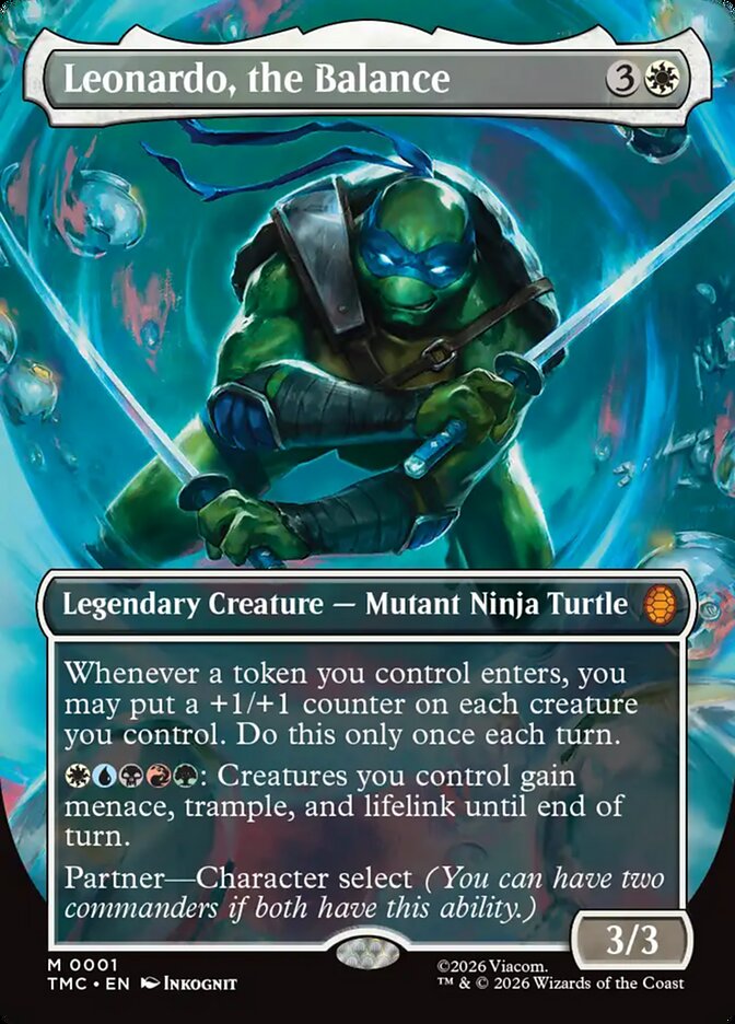 Leonardo, the Balance card image