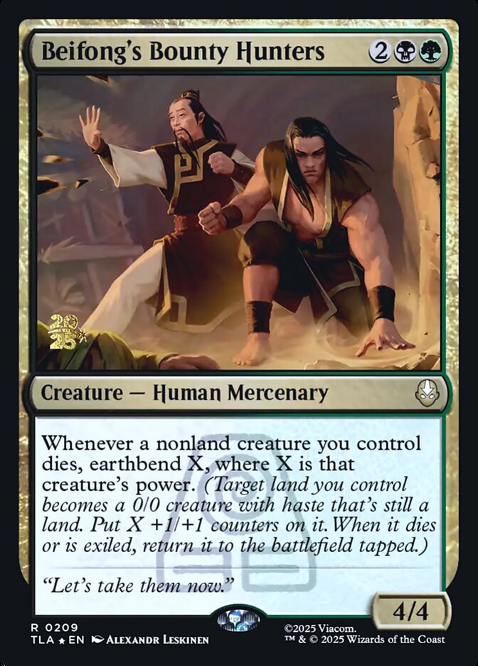 Beifong's Bounty Hunters card image