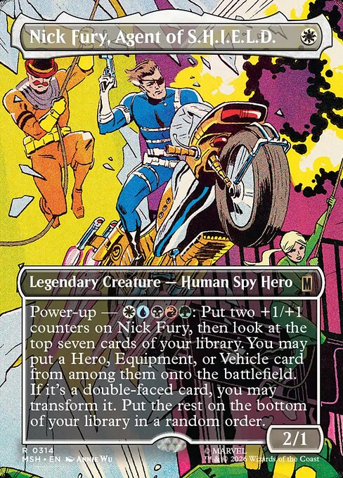 Nick Fury, Agent of S.H.I.E.L.D. Magic: The Gathering card