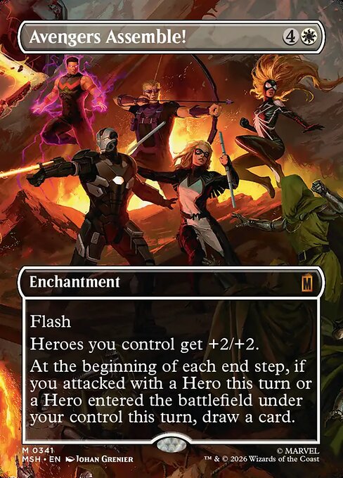 Avengers Assemble! Magic: The Gathering card