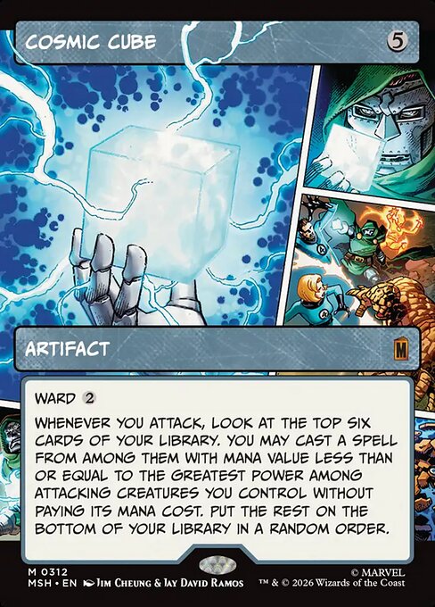 Cosmic Cube Magic: The Gathering card