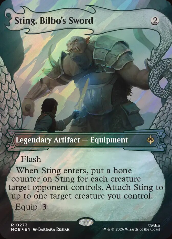 Sting, Bilbo's Sword card image