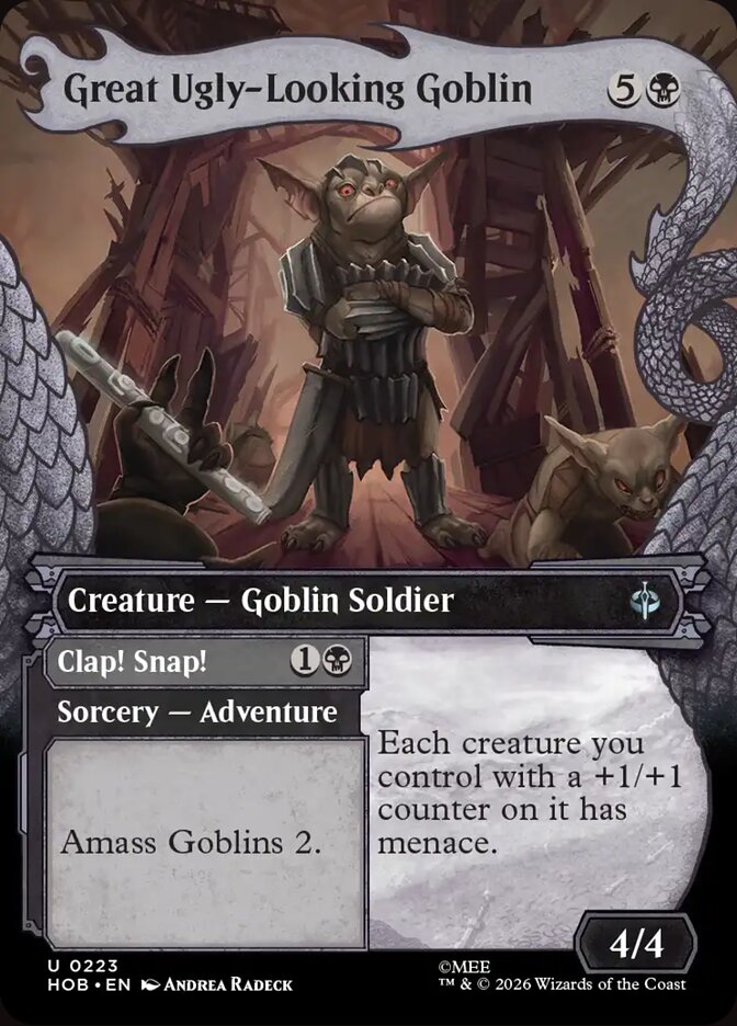 Great Ugly-Looking Goblin // Clap! Snap! card image