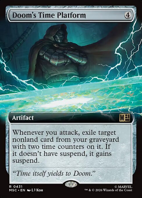 Doom's Time Platform Magic: The Gathering card